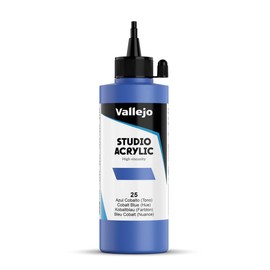 AV Studio Acrylic : 200ml bottle COBALT BLUE (HUE)