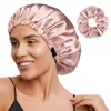 YANIBEST Gorro de satén de seda para dormir, gorra de