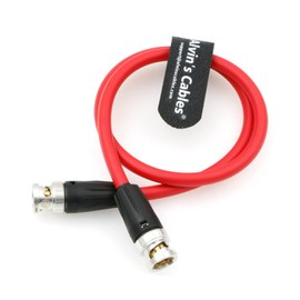 Alvin's Cables 12G BNC-Coaxial-Cable HD SDI BNC Male to Male Original Cable for 4K Video Camera 50CM|19.7inches RED