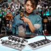 Booson 2 Set Stainless Steel Ice Cube Tray 18 Slot