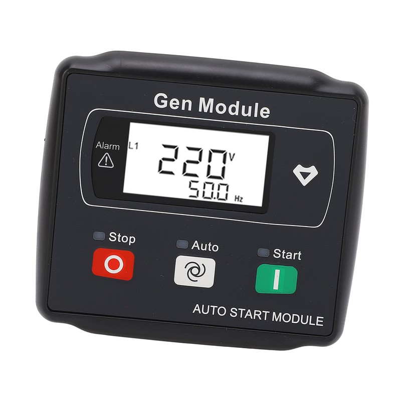 Generator Auto Controller LCD Display Genset Control Module Panel for