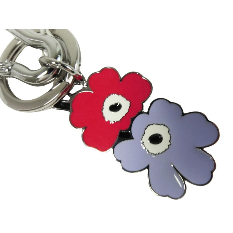 Marimekko 094172 340 Puhallus I Unikko Key Chain Hook Keychain