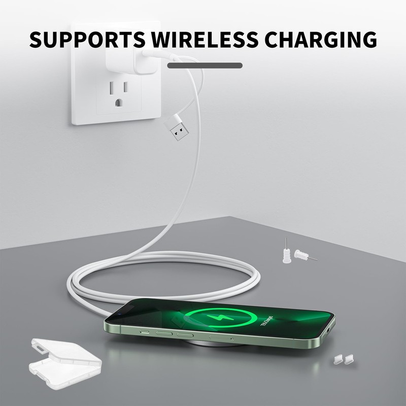 YueJieSelected 16 Piece USB C Dust Cover Set (White)