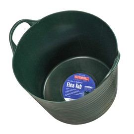 Faithfull FAIFLEX15G Green Polyethylene Flex Tub 15 Litre (3 gl) Capacity