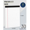Legal Pads 8.5 x 11 White Note Pads 8.5 x