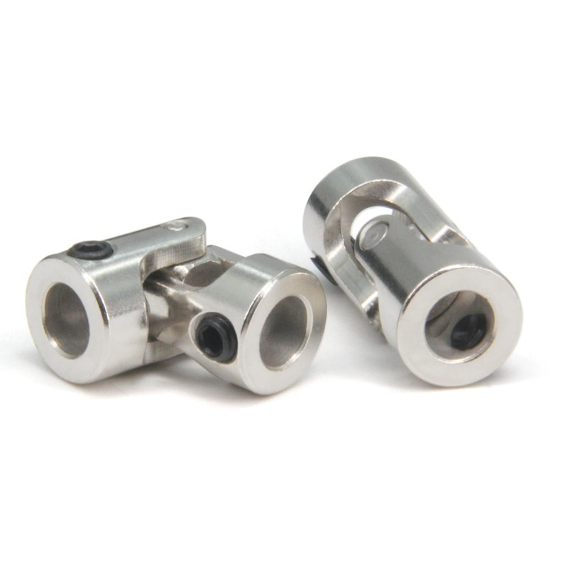 Yeebyee 6mm to 6mm Rotatable Universal Steering Joint Shaft Coupling
