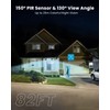 ieGeek Floodlight Camera Outdoor, 2K Wired Home Smart Security Cameras,