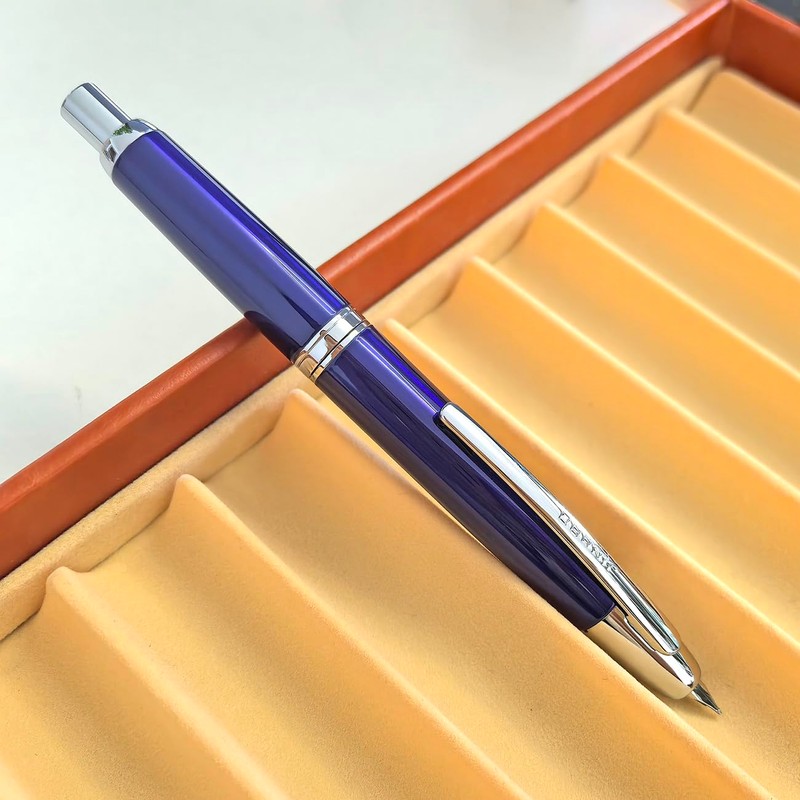 Jinhao 10 Retractable Fountain Pen - Fine Nib, Capless Design,