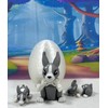 Generic 3Pcs 3D Printed Mini Rabbit, Articulated Easter Bunny Rabbit