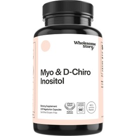 Myo Inositol Chiro Mezcla Suministro Días Relación Más Beneficiosa Vitamina Fabricado Estados Unidos 120 Cápsulas