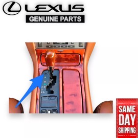 LEXUS 02 - 05 LEXUS SC430 SHIFTER LOCK RELEASE BUTTON COVER TRIM CAP GRAY OEM NEW