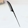 Ipetboom Pointed Tail Comb - Black Hair Comb for Hairdressing,