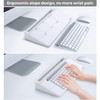 Varhomax Glass Weekly Dry Erase Desk White Board, Desktop to