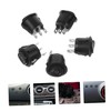 OUNONA Round Rocker Switches Car Push Button Toggle Switch with