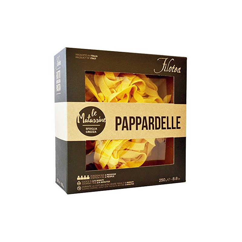 Filotea "Le Matassine" Egg Pappardelle Nests - 8.8 oz -