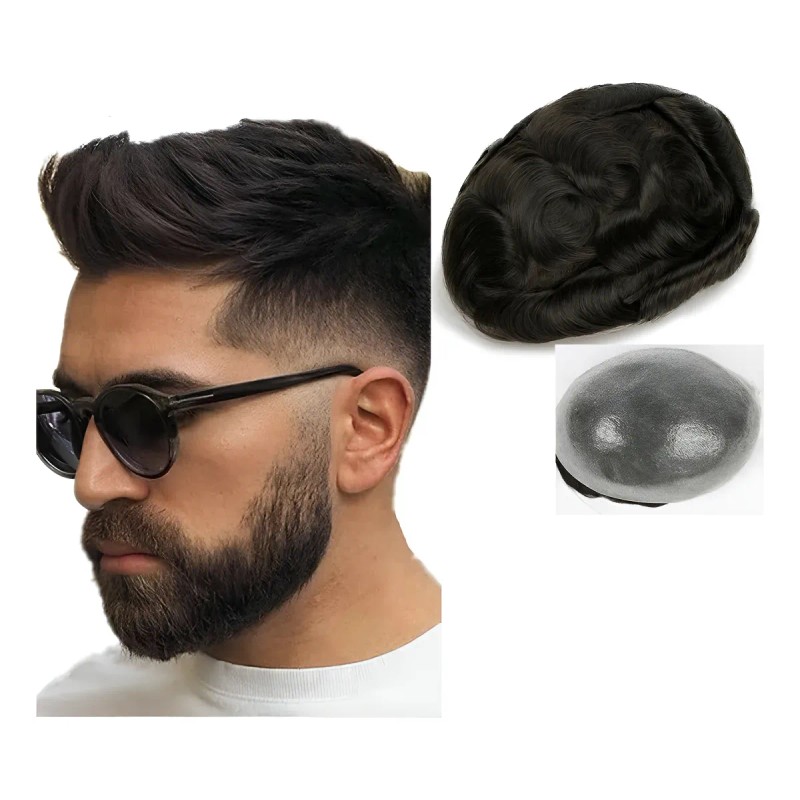 Protesis Capilar Indetectable Cabello 100% Humano