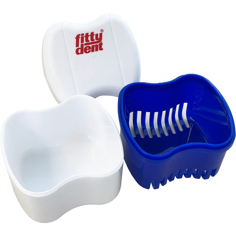 fittydent® Cleaning box for dentures storage