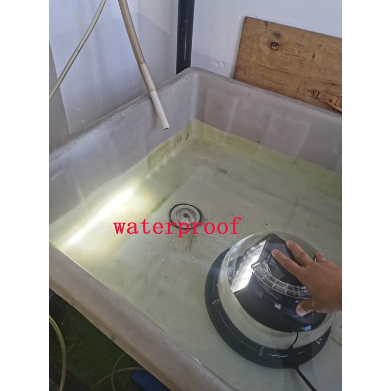 White Handheld Led Search Light 8 Inch 50W 360 Degrees