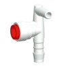 Angled Connector Red TB Flex 10 mm for Combi/Combi D
