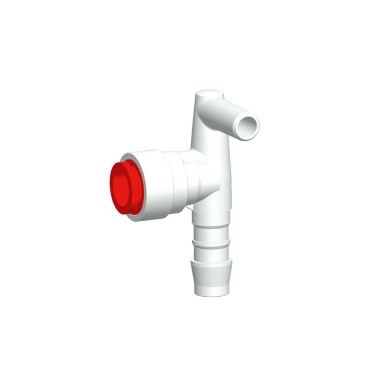 Angled Connector Red TB Flex 10 mm for Combi/Combi D