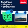 GAUDER Metal Tape Self Adhesive | Ferrous Tape for Magnets