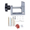 Inclined Hole Locator Positioner 15 Degree Adjustable Aluminum Alloy Woodworking