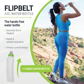 FlipBelt Running Bottle FlipBelt Arc Water Bottle FBAWB11