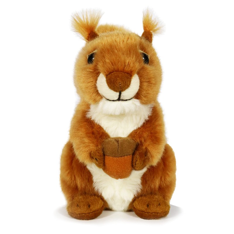 ICE KING BEAR Red Squirrel Stuffed Animal Plush Soft Toy