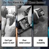 ZHUROUPU 2Pcs Angle Grinder Switch Replacement, Push Button Switch for