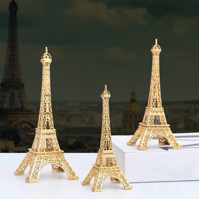 Eiffel Tower Statue, Romantic Paris Architecture Model Eiffel Tower Decor,
