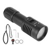 Diving Flashlight 5000LM 6 Light Modes Portable Underwater Flashlight Diving