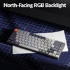 Keychron K3 75% QMK Wireless Mechanical Keyboard, Bluetooth 5.2/Wired Connection