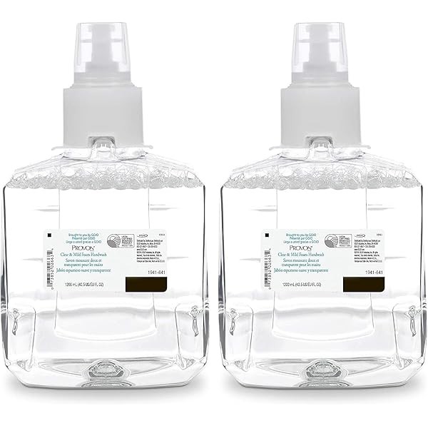 GOJO 1941-02 PROVON Clear and Mild Foam Handwash, 1200 mL