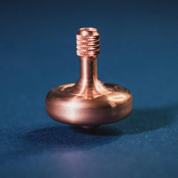 Lambda Precision Spinning Top by Prometheus Lights - Copper with