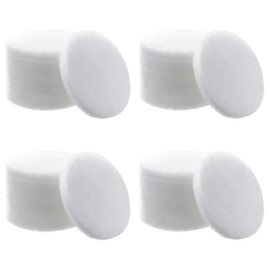 CKDFK 4 Pcs Aquarium Filter Media Floss Filter Pads Compatible with Fx4, Fx5, Fx6 Canister Filter Replacement Parts Accessories (White, 24 Pcs)
