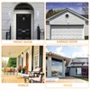LONEDRUID Dusk to Dawn Sensor Outdoor Porch Light White Exterior