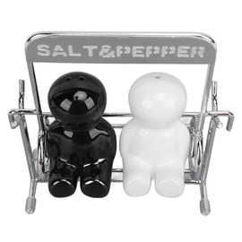 Juego de Coctelera de Especias con Figura de Columpio de Cerámica para Mesas de Comedor, Cocina, Tarros de Especias de Cocina, Juego de Coctelera de Especias con Figura pimentero a prueba de humedad