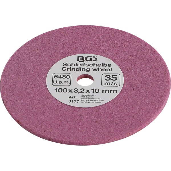 BGS 3177 | Grinding Disc | for BGS 3180 | Ø 100 x 3.2 x 10 mm