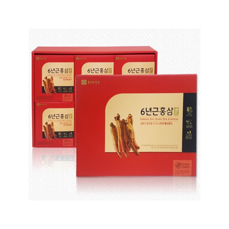 추천/종근당건강 6년근 홍삼 농축액 홍삼골드 파우치 80포 홍삼농축액 Recommended/Youngkundang Health