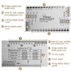 Alnicov Stainless Steel String Action Ruler Guitar Setup Gauge Luthier