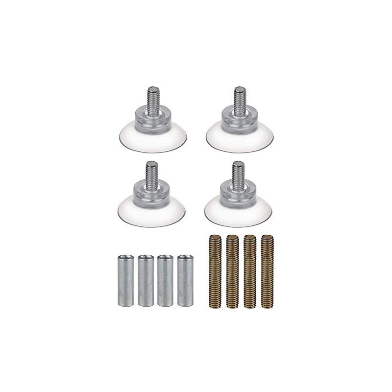 goodxy Set of 4 Rubber Strong Suction Cup Replacements for