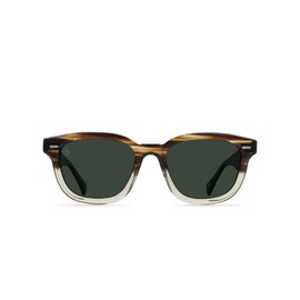 RAEN Ð Myles Ð Unisex Classic Square Sunglasses UV Protection - Marin/Green Polarized Lens (Size 50 MM)