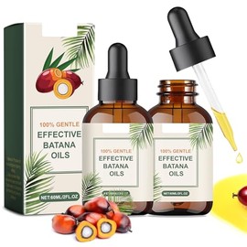 2 PCS Aceite de Batana, 120ML aceite de Batana para el Cabello, Aceite de Romero, Mejora las Puntas Abiertas y la Caída del Cabello para Hombres y Mujeres