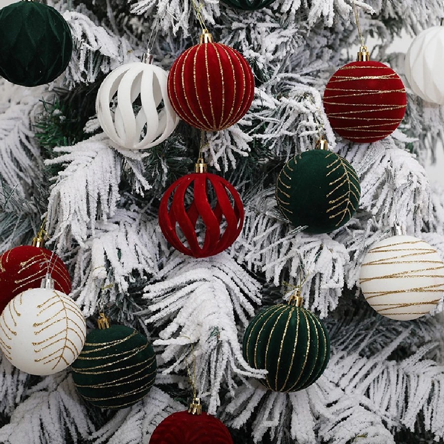 shatterproof christmas ornaments set