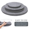 Felt Plate Storage Dividers Protectors, 48 Pieces Felt Round Plate