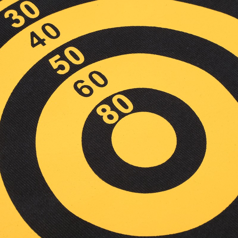 15in Magnetic Dart Board with 6 Dart Safety Magnet Doublesided