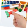 DOITOOL 1set Cute Shape DIY Paint Sponges for Early Learning