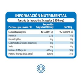 HEALTHADDICTION - Glicinato de Magnesio 400 mg – Cápsulas para Relajación Muscular y Mejora del Sueño – Absorción Superior, Libre de Gluten y Sin Azúc