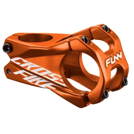 Funn Crossfire Mountain Bike Stem with 31.8mm Bar Clamp - Durable and Lightweight Alloy Bike Stem for Mountain Bike and BMX Bike, Length 50mm stem (Orange)