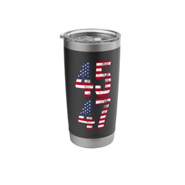 45th And 47th US President Men Women Stainless Steel Insulated Tumbler